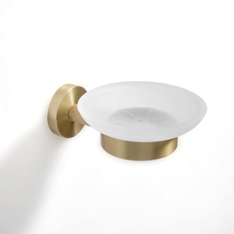 Turner Soap Dish - Brushed Brass